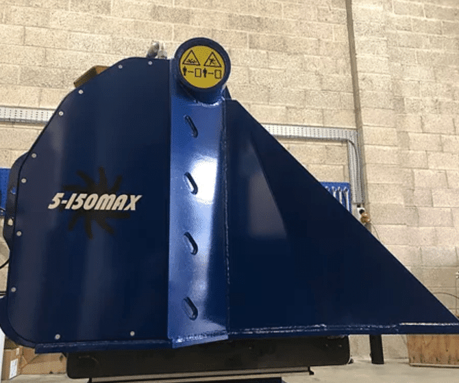 5 rotorer
1500 mm bred
For fra 15 tons gravemaskiner
eller fra 9 tons læssemaskiner