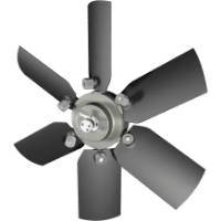 Flexxaire Serie 1000 vendbar kølerventilator